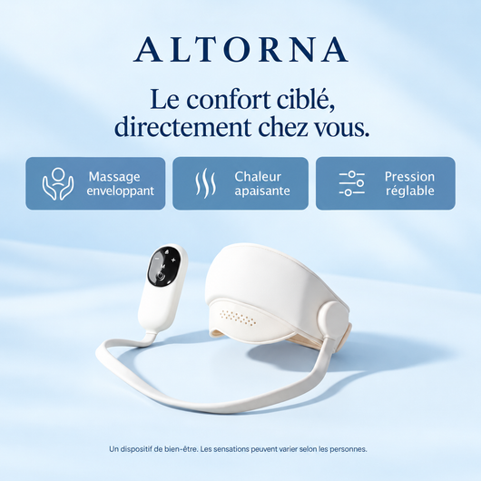 Altorna Halo – massage, chaleur et pression réglable